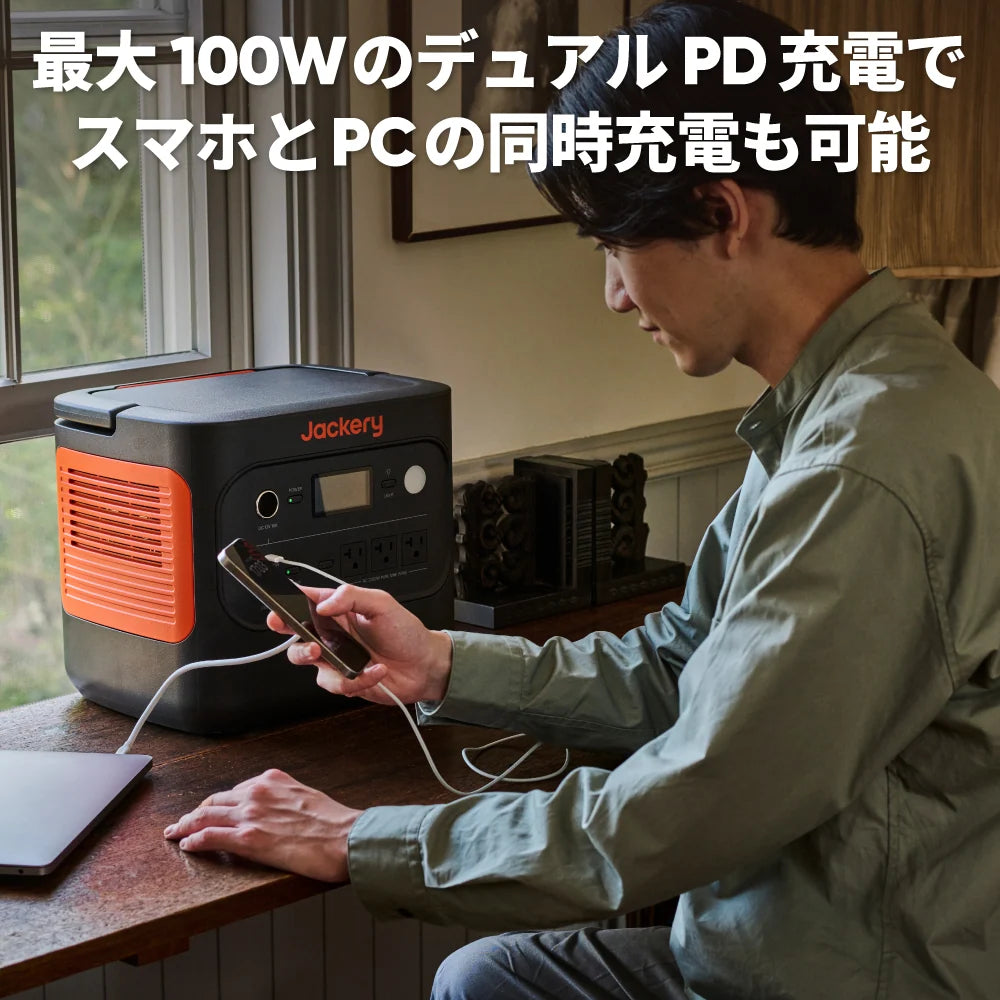 Jackery Solar Generator 2000 New Portable Power Station Kit