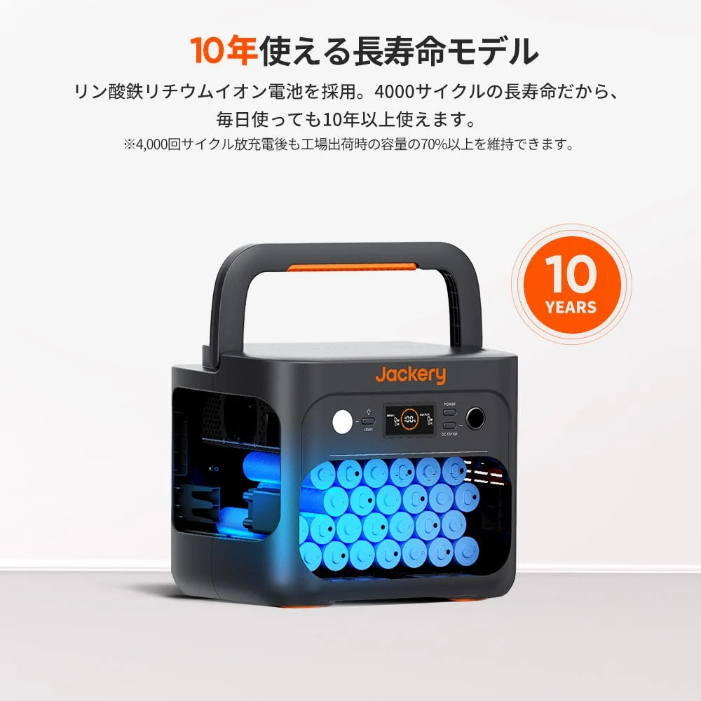 Jackery Solar Generator 1000 Plus Portable Power Station Kit