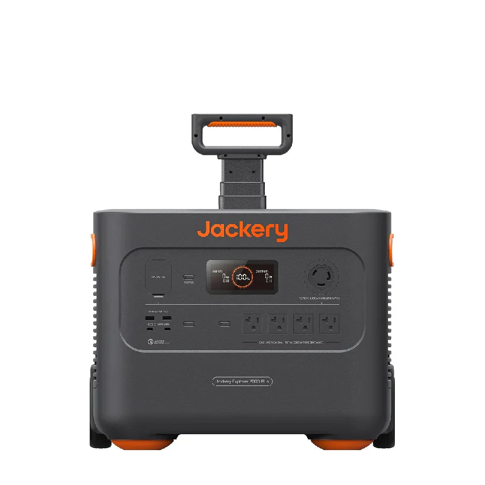 Jackery Portable Power Station 2000 Plus 2 Units Kit