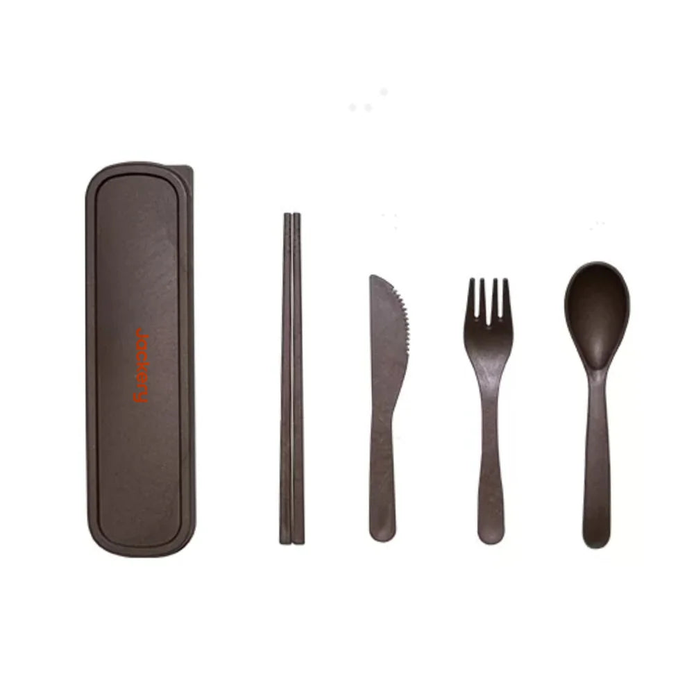 Jackery Coffee Grounds PLA Cutlery Set