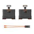 Jackery Portable Power Station 2000 Plus 2 Units Kit