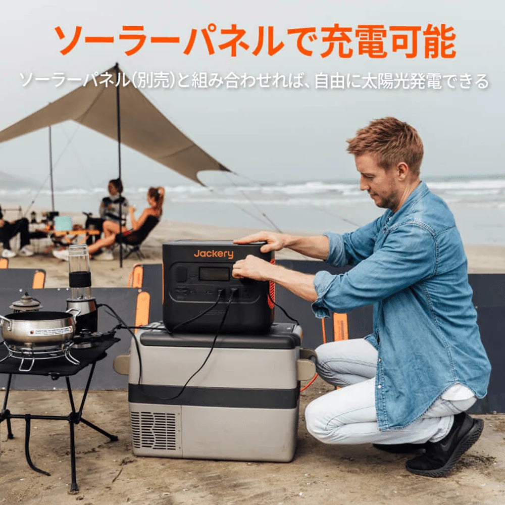 Jackery Solar Generator 2000 Pro Portable Power Station Solar Panel Kit