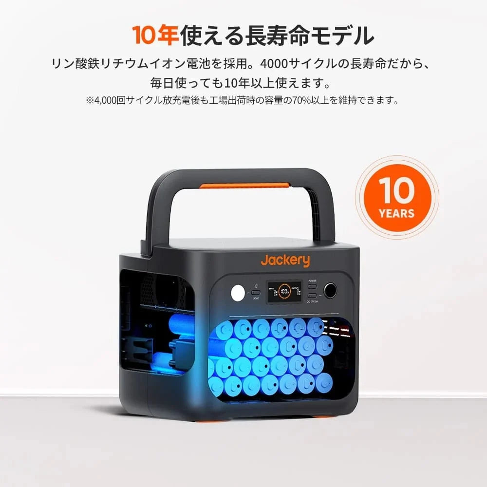 Jackery Solar Generator 1000 Plus 100 Mini Portable Power Station Solar Panel Kit