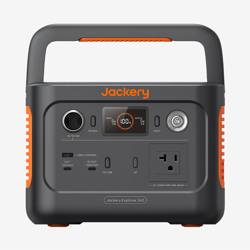 Jackery Solar Generator 240 New 40 Mini Portable Power Station Solar Panel