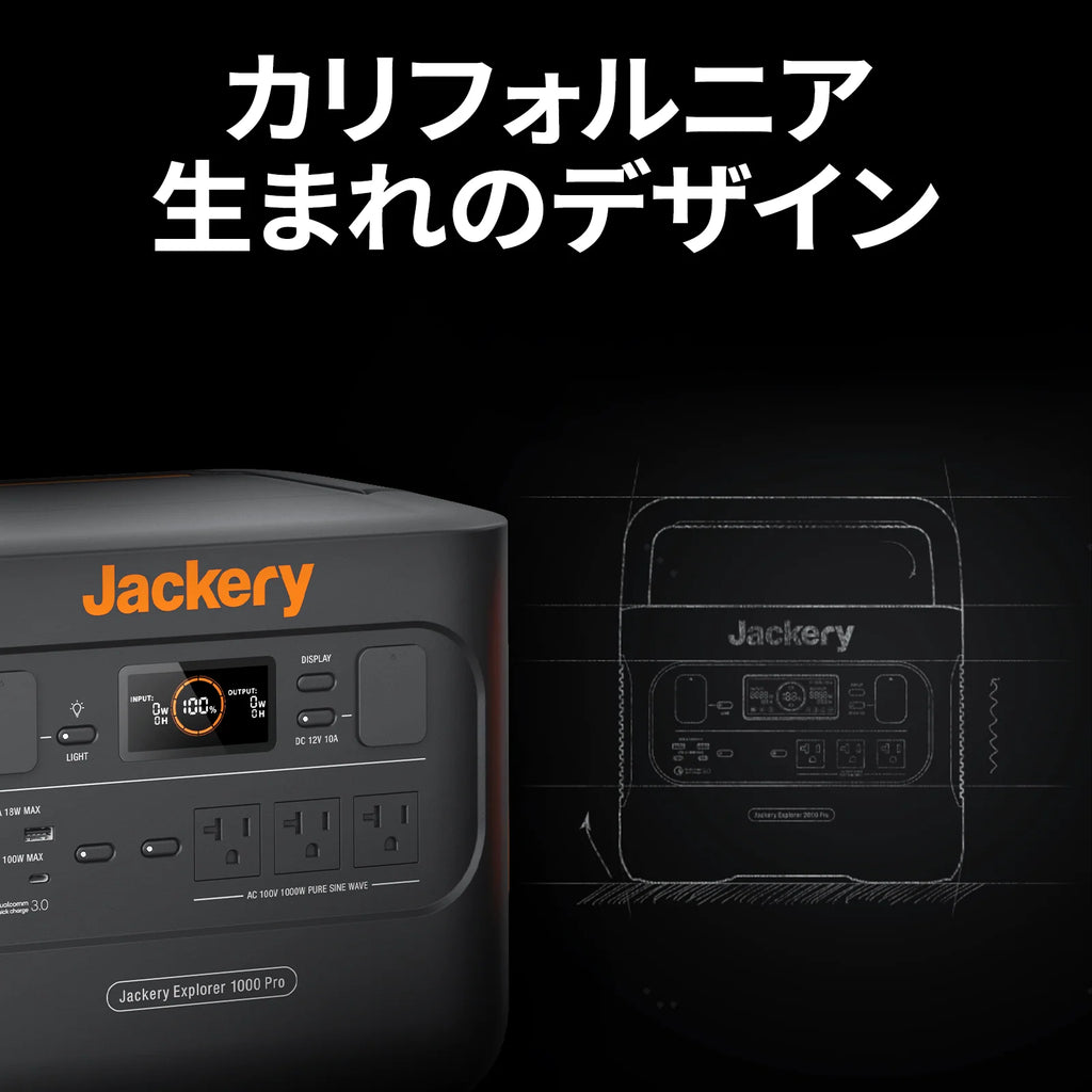 [While Supplies Last] Jackery Solar Generator 1000 Pro 80W Portable Power Station Solar Panel Kit