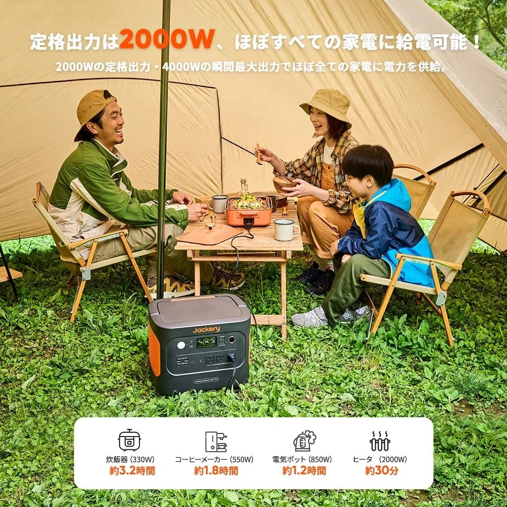 Jackery Solar Generator 1000 Plus 100 Mini Portable Power Station Solar Panel Kit