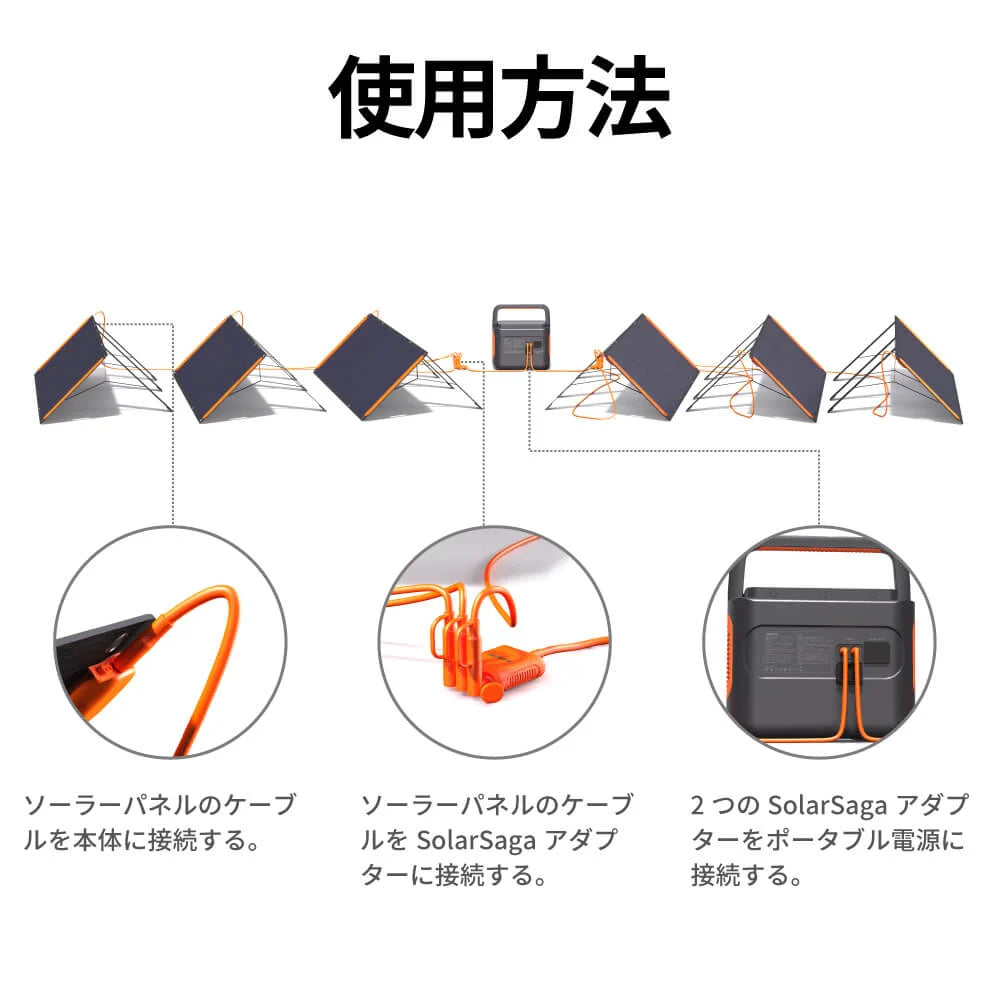 Jackery SolarSaga Adapter(Pro/Plus/New Only)