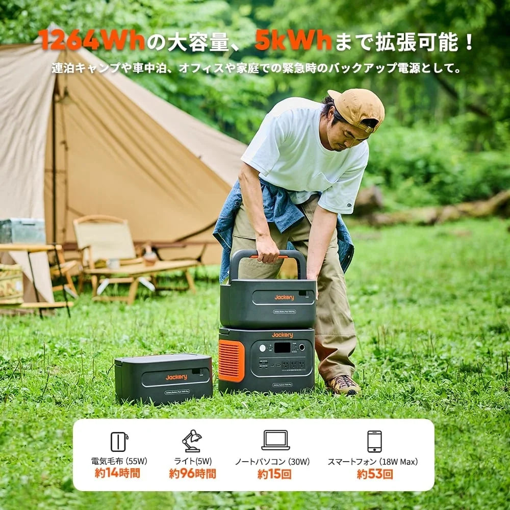 Jackery Solar Generator 1000 Plus 100 Mini Portable Power Station Solar Panel Kit