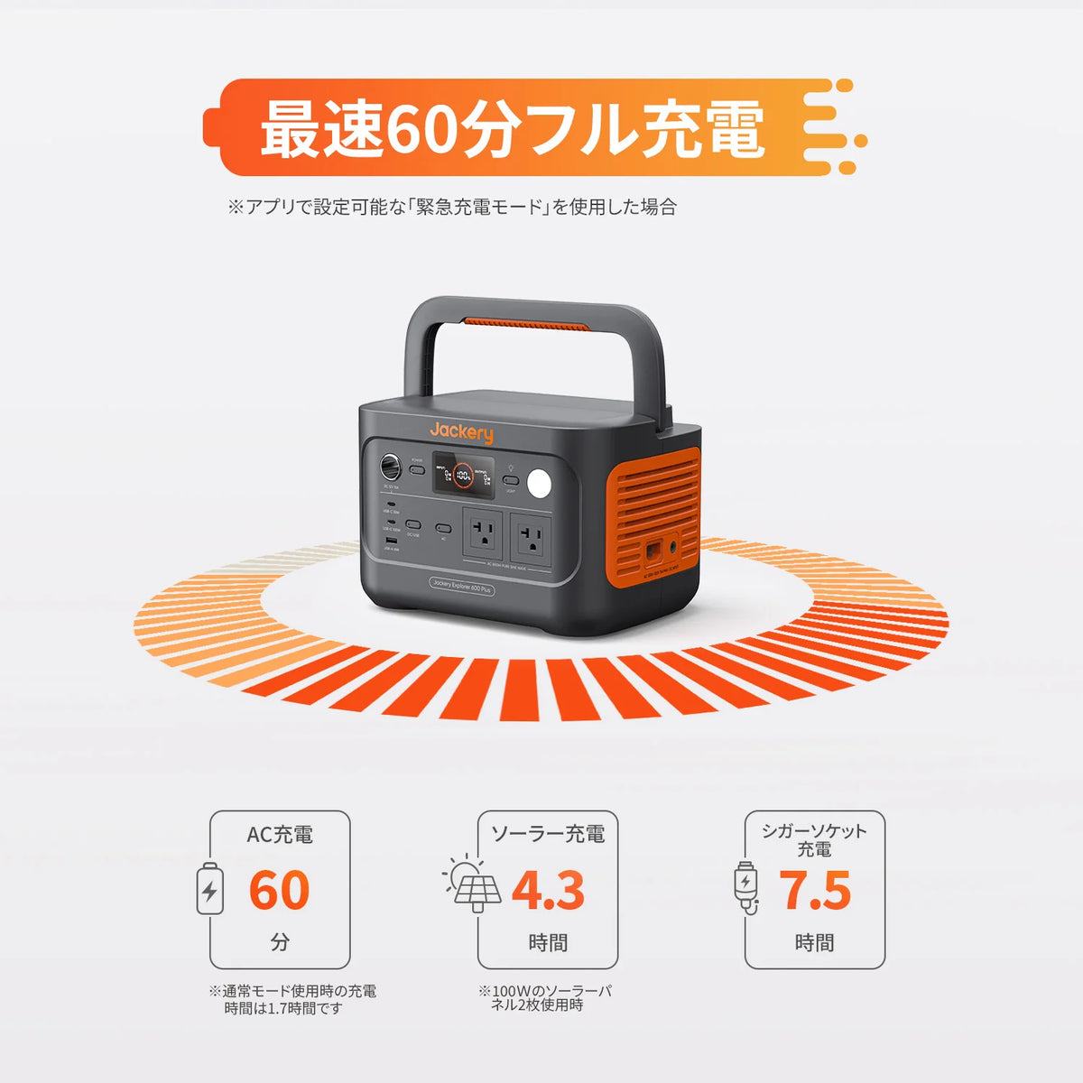 Jackery Solar Generator 600 Plus 100W Portable Power Station Solar Panel Kit
