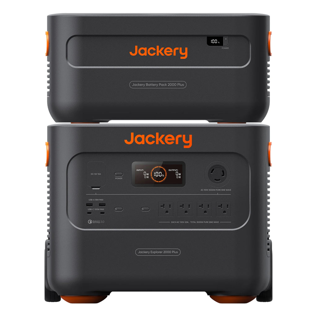 Jackery Solar Generator 2000 Plus Portable Power Station Kit