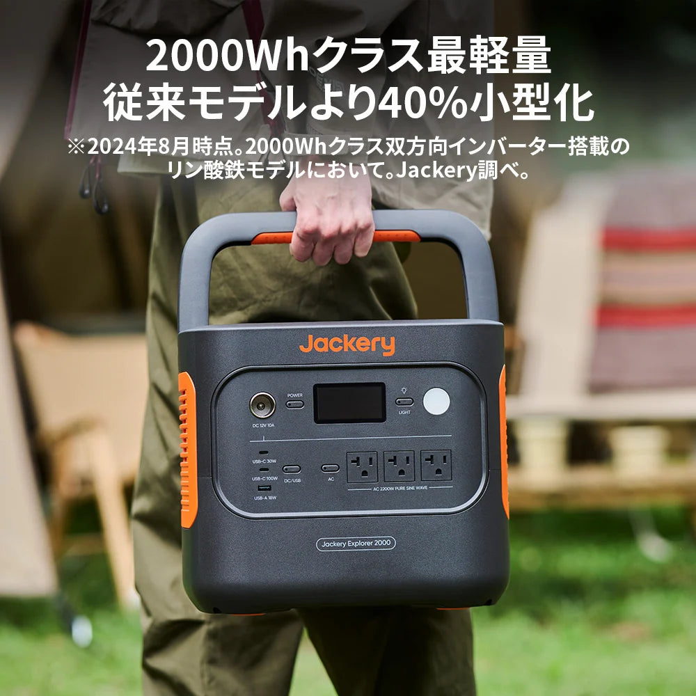 Jackery Solar Generator 2000 New Portable Power Station Kit