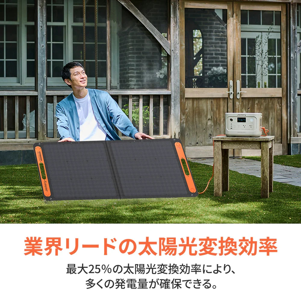 Jackery Solar Generator 600 Plus 100W Portable Power Station Solar Panel (Sand Gold)