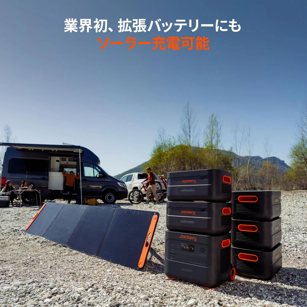 Jackery Solar Generator 2000 Plus Portable Power Station Kit