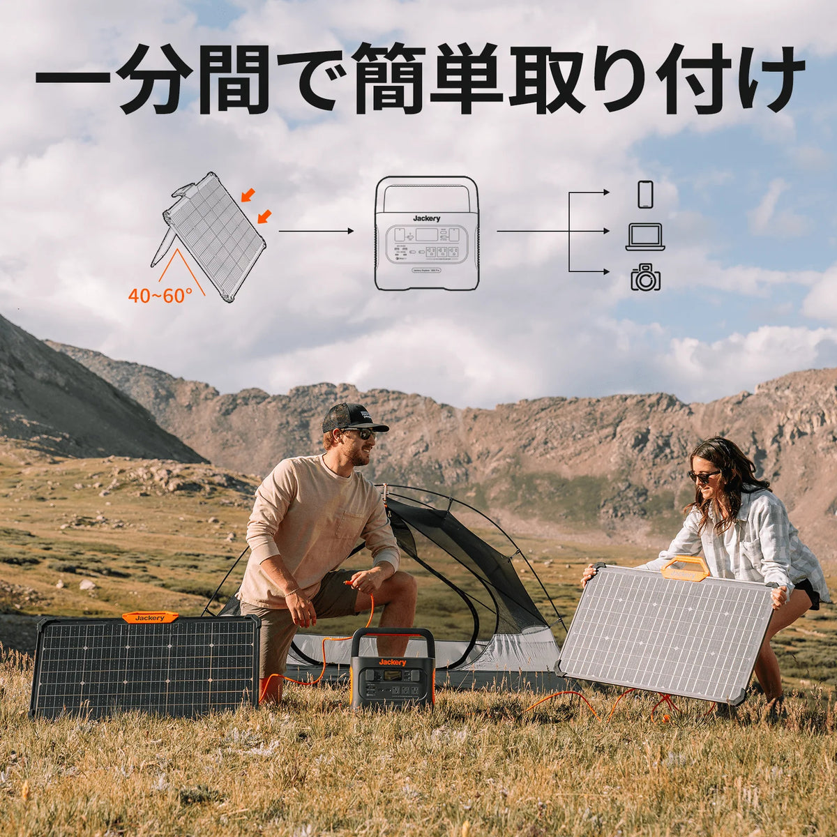 Jackery SolarSaga 80W Solar Panel