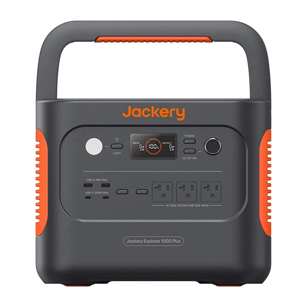 Jackery Solar Generator 1000 Plus 100 Mini Portable Power Station Solar Panel Kit