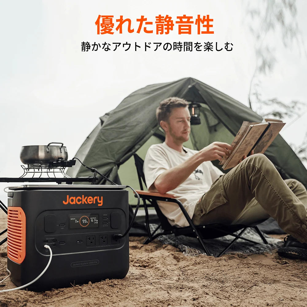 Jackery Solar Generator 2000 Pro Portable Power Station Solar Panel Kit