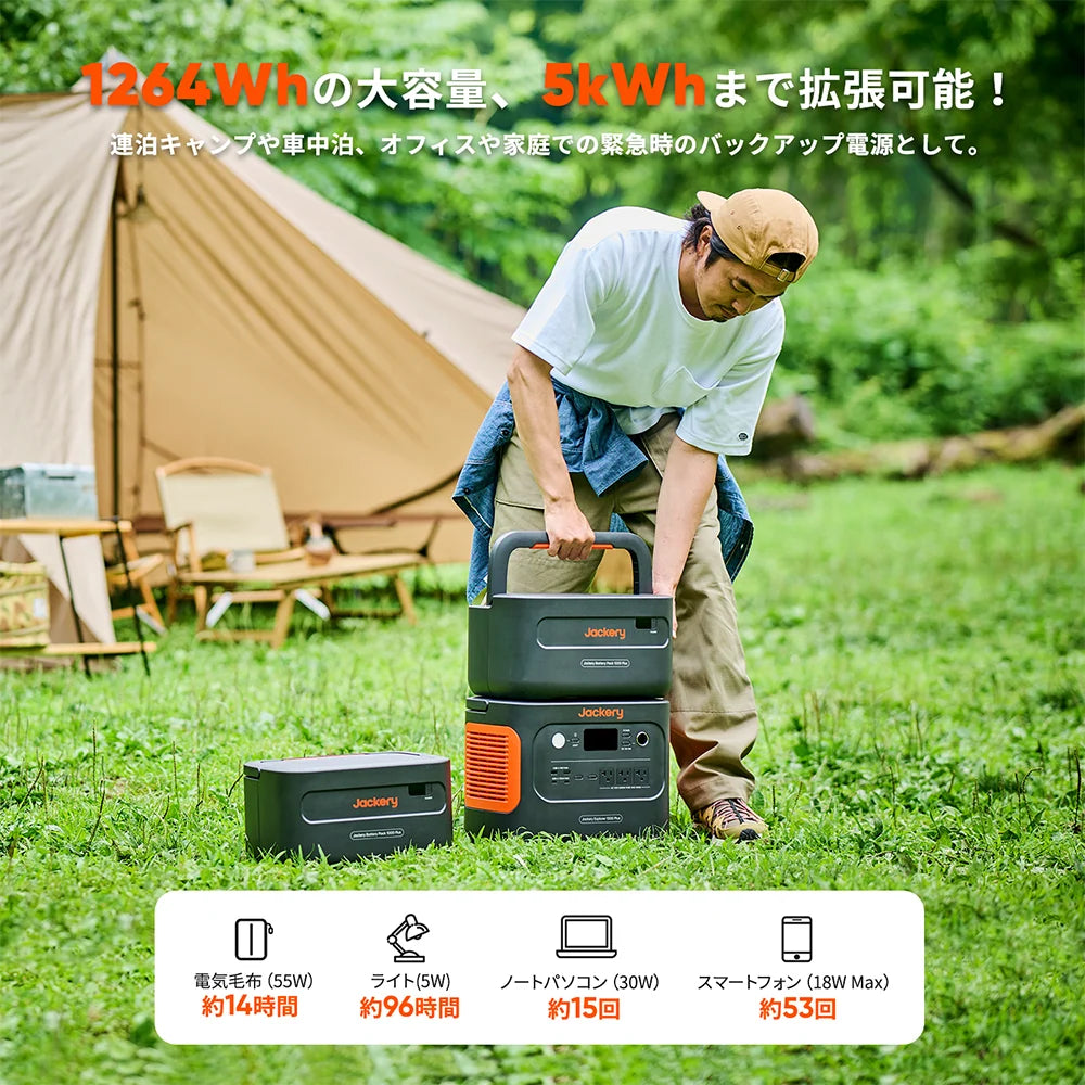 Jackery Portable Power Station 1000 Plus