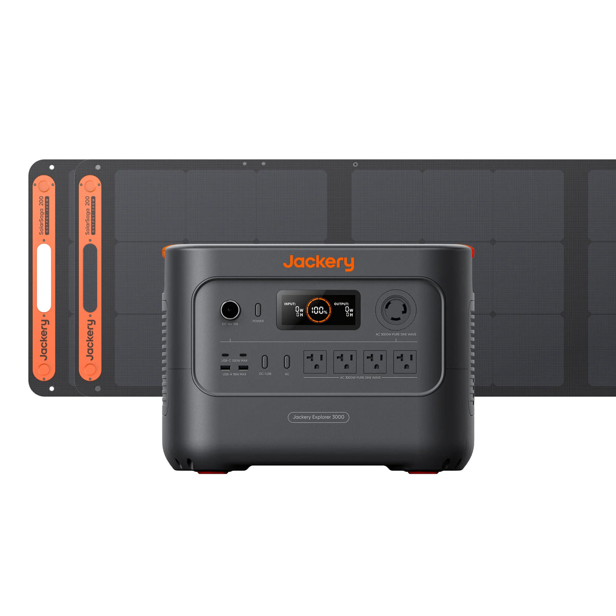 Jackery Portable Power Station 3000 New Kit